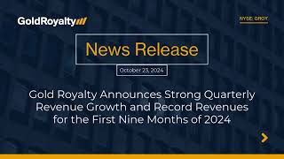 •→NEWS←• Strong Quarterly Revenue Growth and Record Revenues for the First Nine Months of 2024 [upl. by Ellan283]