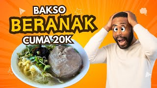 KESERUAN MENCARI BAKSO BERANAK HARUS MELEWATI JEMBATAN GANTUNG [upl. by Shayn617]