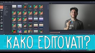 KAKO EDITOVATI VIDEO  Movavi Video Editor [upl. by Ledoux]