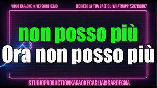 Marco Masini Allora Ciao video karaoke [upl. by Burget]