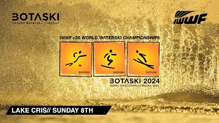 2024 IWWF World Over 35 Waterski Championships  Lake Cris  Sunday [upl. by Fan]