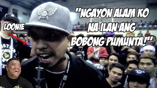 Dello vs Loonie  Reaction Video  Tito Shernan GRABE TO [upl. by Genvieve]