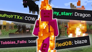 Minecraft but Twitch Chat can spawn ANYTHING [upl. by Manly]