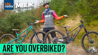 Trail Bike Vs Enduro Bike  Is More Suspension Travel Better [upl. by Cousin]