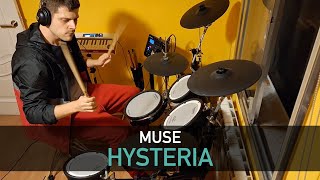 Muse  quotHysteriaquot  Drum Cover [upl. by Neveda]