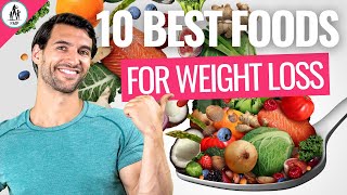 10 BEST GoTo Healthy Foods for Losing Weight [upl. by Vonnie]