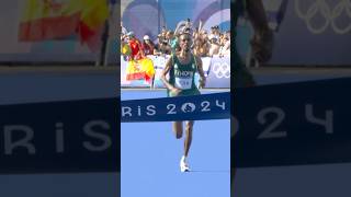 Paris olympic marathon 2024 winnerTola Tamirat goviral parisolympics2024 olympicmedal shorts [upl. by Etteyafal810]