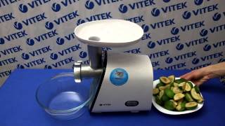 Рецепт приготовления сырого варенья из фейхоа в мясорубке VITEK VT3604 W [upl. by Bouton]