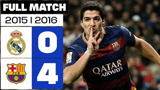 Real Madrid vs FC Barcelona 04 20152016  PARTIDO COMPLETO [upl. by Anig]