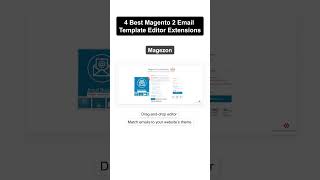 Top 4 Magento 2 Email Templates Editor Extensions [upl. by Illac]