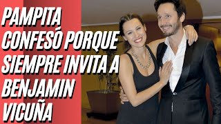 PAMPITA confesó porque siempre invita a BENJAMIN VICUÑA a todos sus eventos familiares [upl. by Halivah]