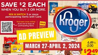 NEW MEGA SALE Kroger Ad Preview for 32742  Mega Sale Weekly Digitals amp MORE [upl. by Jasper]