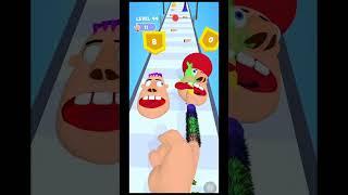 Finger Runner 3D GameLevel 44 gaming games finger in the nose funny shorts viralvideo [upl. by Reggie447]