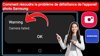 Comment réparer lappareil photo en panne dans Samsung  Avertissement Échec de lappareil photo [upl. by Ellives]