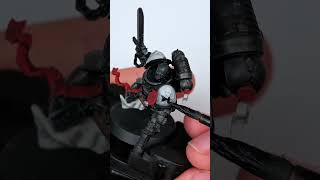 Epic Black Templar Kitbash Sponge Painted blacktemplars warhammer40k paintingwarhammer [upl. by Eseekram]