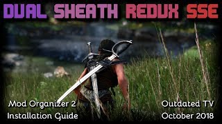 Skyrim Mod Dual Sheath Redux [upl. by Zaraf783]