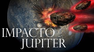 impacto al planeta jupiter real Cometa ShoemakerLevy 9 [upl. by Margi637]