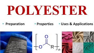 Polyester  Some important Polymers  UG PaathShaala polyester [upl. by Shimkus]