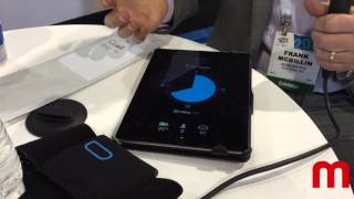 NeuroMetrix Quell Neurostimulator at CES 2015 [upl. by Iggam]