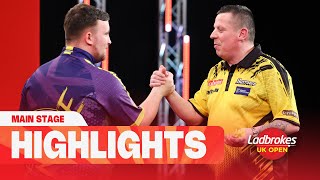 INTO THE QUARTERS  Day Two Main Stage Evening Highlights  2024 Ladbrokes UK Open [upl. by Meadows96]