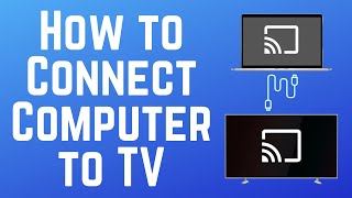 How to Connect Your Computer to the TV in 2 Ways 2024 [upl. by Arba]