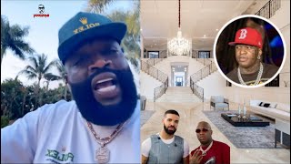 Rick Ross Expose Drake for Letting Birdman Get Evicted And Mansion In Foreclosure [upl. by Nedearb]