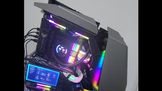 x670e motherboard ryzen 7 7700x nzxt z53 cooler jonsbo mod5 rtx 3070ti gaming pc build [upl. by Keese]