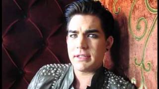 Adam Lambert The Grammy Awards Interview  The 53rd Grammy Awards® on Yahoo Musicmp4 [upl. by Oralia921]