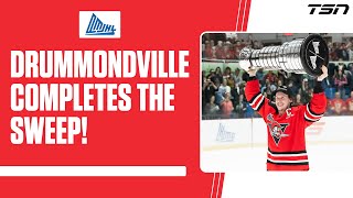 Drummondville completes sweep of BaieComeau to capture QMJHL championship [upl. by Nicks321]