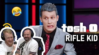 Tosh0  Web Redemption  Rifle Kid REACTION  OFFICE BLOKES REACT [upl. by Dazhahs]