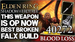 Shadow of the Erdtree  This Weapon  BROKEN Now  Best IMMORTAL Bleed Build Guide  Elden Ring DLC [upl. by Benjamin878]