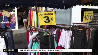 SaintDenis  la 24ème édition de la braderie de locéan sachève aujourdhui [upl. by Lewej]