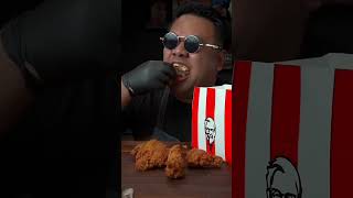 KFC Spicy Wings MugbangBankii shortskfcfoodchickenfriedchickenfoodvideoscookingvideos [upl. by Notsuoh186]