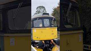 British Railway class 33 rattling into Totnes Riverside station and buffers up to its train 33002 [upl. by Garvey]