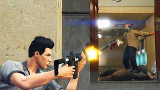 GTA 5 MOD POLICIA LSPDFR 40  ROUBO A BANCO COM REFÉM [upl. by Euqirrne]