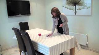 How to Measure a Table for Wipe Easy Tablecloths amp Oilcloths [upl. by Trevorr]