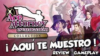 Ace Attorney Investigation collection Nuevo caso para EdgeWorth review gameplay español [upl. by Ahtnamys773]