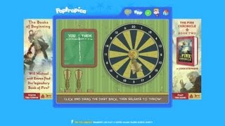 How to Release Darts on Poptropica  Poptropica Game Tips [upl. by Corkhill]