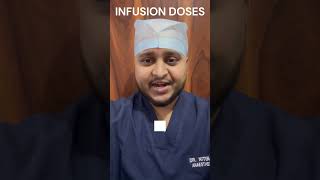 Infusion Dose of Norad Adr Dopa Dobuta vasopressin shorts doctor h nurse icu hospital [upl. by Salguod]