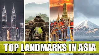 TOP 55 LANDMARKS IN ASIA  Data Checkpoint [upl. by Shipley87]