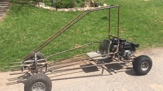 two motor off road go kart part 1 [upl. by Hassett]