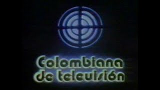 Colombiana de Televisión E Intervisión 1986 [upl. by Enid]