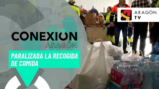 El Banco de Alimentos paraliza la recogida de comida para enviar a Valencia [upl. by Odlanir]