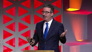 Last Week Tonight with John Oliver  77th Annual Peabody Awards Acceptance Speech [upl. by Notniuqal]