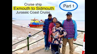 Cruise ShipTrip Part 1  Exmouth to Sidmouth  Jurassic Coast Cruise  family day out [upl. by Gabriell]