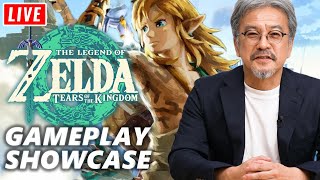 FULL REACTION The Legend of Zelda Tears of the Kingdom 10 Minute Gameplay Showcase [upl. by Freeborn839]