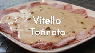 Vitel Toné o Vitello Tonnato  Recetas de Cocina ✅ [upl. by Bryn927]