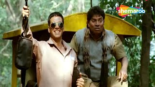 अक्षय कुमार और जॉनी लीवर की रोडरोलर कॉमेडी  Road Roller Comedy Scenes  Akshay  Johny Lever Comedy [upl. by Markowitz]