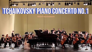 Tchaikovsky Piano Concerto No1 3rd movement  ArvinUr Gantumur [upl. by Zsolway]