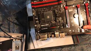 Gigabyte AB350 Gaming 3 Motherboard [upl. by Ylrebmek]